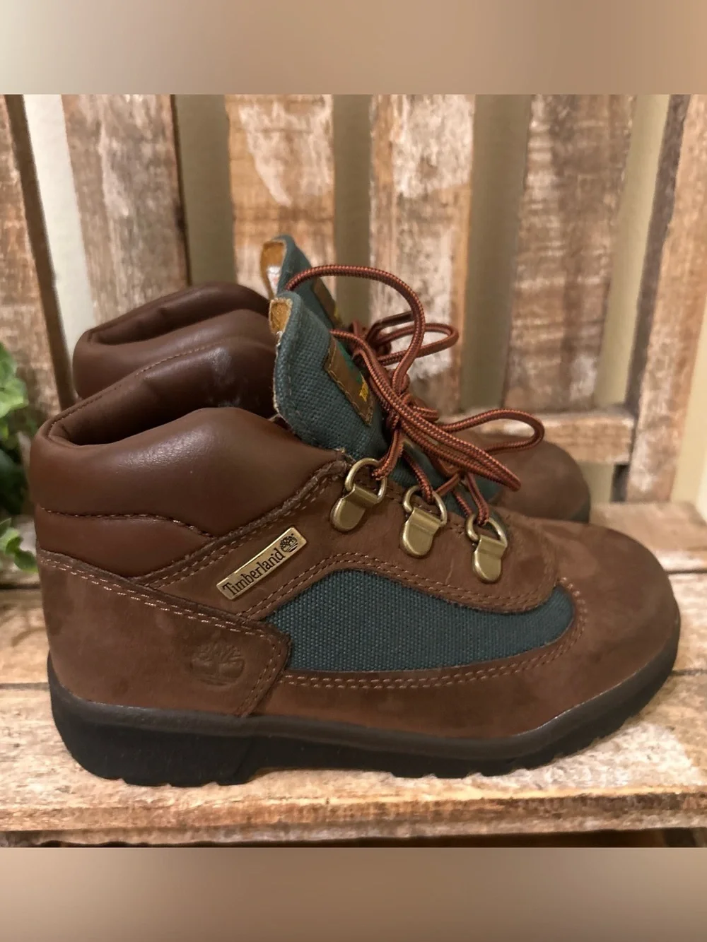 Timberland Kids Brown Hiking Boots Size 11